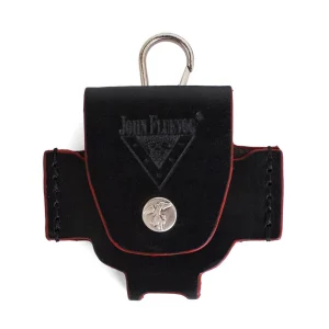 Accessories^Fluevog Shoes The Pete Case | Leather Airpods Case Black/Red
