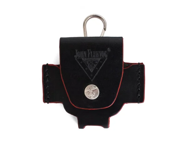 Accessories^Fluevog Shoes The Pete Case | Leather Airpods Case Black/Red