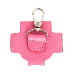 Men's^Fluevog Shoes The Pete Case | Leather Airpods Case Pink