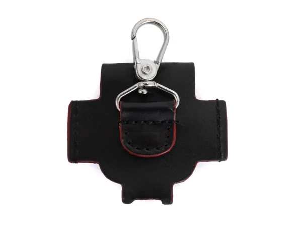 Accessories^Fluevog Shoes The Pete Case | Leather Airpods Case Black/Red