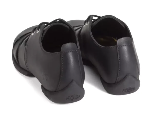 Men's^Fluevog Shoes Therese | Lace-Up Shoe With Cut-Outs Black