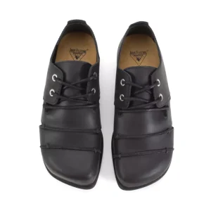 Men's^Fluevog Shoes Therese | Lace-Up Shoe With Cut-Outs Black