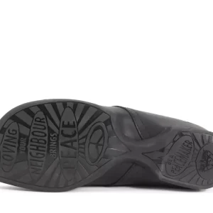 Men's^Fluevog Shoes Therese | Lace-Up Shoe With Cut-Outs Black