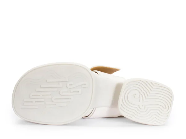Women's^Fluevog Shoes Tippi | Leather Mary Jane Off-White