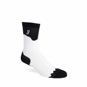 Accessories^Fluevog Shoes Tobiko Vog Socks | Contrast Pattern Sock Black/White