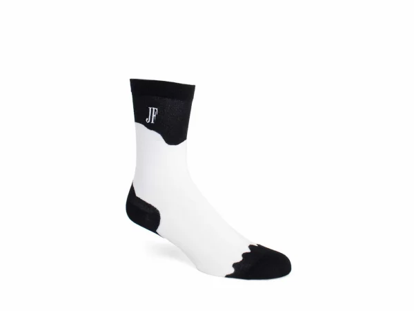 Accessories^Fluevog Shoes Tobiko Vog Socks | Contrast Pattern Sock Black/White