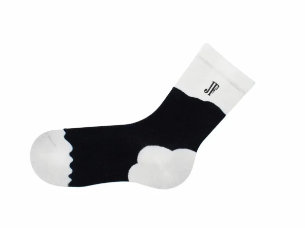 Accessories^Fluevog Shoes Tobiko Vog Socks | Contrast Pattern Sock Black/White