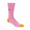 Accessories^Fluevog Shoes Toph Vog Socks | Floral Freddy Sock Pink/Orange