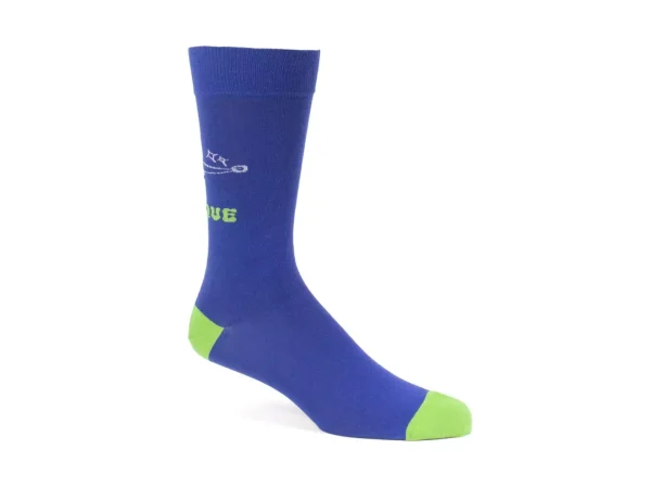 Accessories^Fluevog Shoes Toph Vog Socks | Floral Freddy Sock Blue/Green