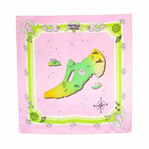 Accessories^Fluevog Shoes Truth Island Scarf | Large Silk Scarf Pink
