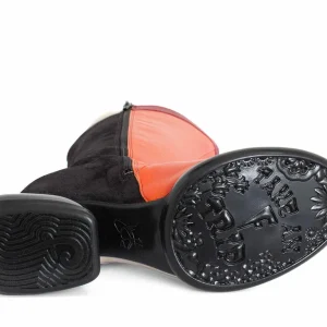Women's^Fluevog Shoes Warhol | Multi Leather Boot Raspberry Multi