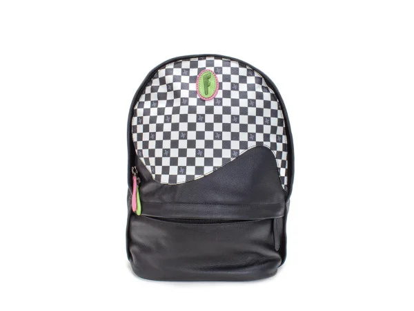 Accessories^Fluevog Shoes Wavy Rhiannon | Layered Leather Backpack Multi/Check