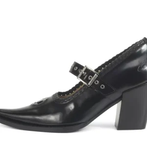 Women's^Fluevog Shoes Willow | Mary Jane Heel Black