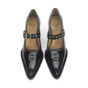 Women's^Fluevog Shoes Willow | Mary Jane Heel Black