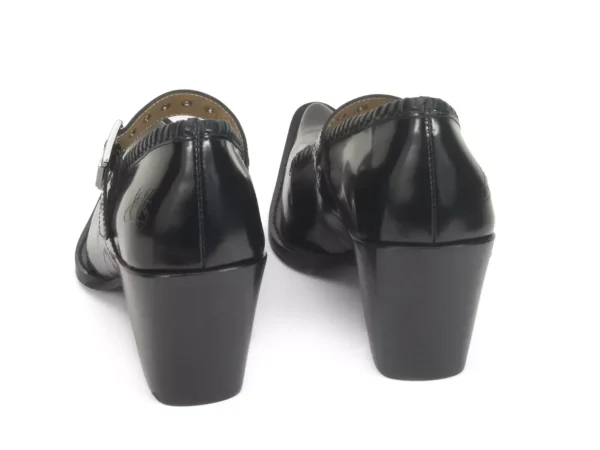 Women's^Fluevog Shoes Willow | Mary Jane Heel Black