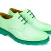 Women's^Fluevog Shoes Winnie | Classic Derby Shoe Mint Green
