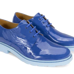 Women's^Fluevog Shoes Winnie | Classic Derby Shoe Blue
