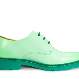 Women's^Fluevog Shoes Winnie | Classic Derby Shoe Mint Green