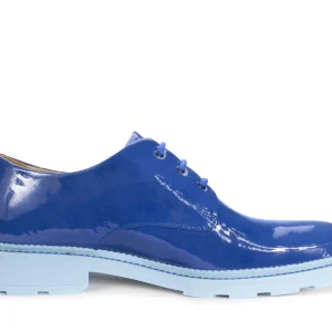Women's^Fluevog Shoes Winnie | Classic Derby Shoe Blue