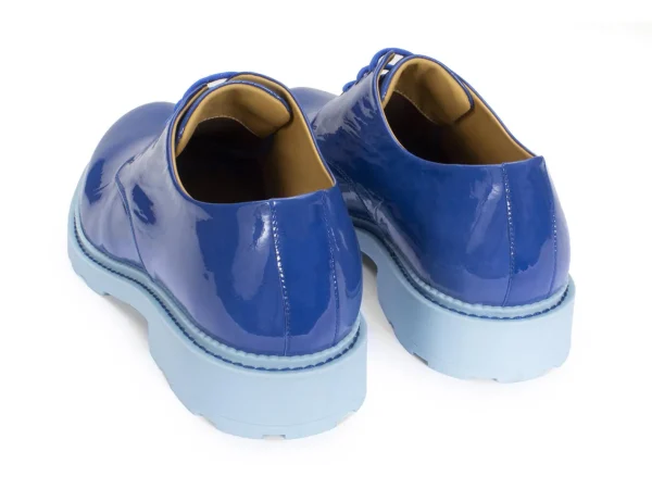 Women's^Fluevog Shoes Winnie | Classic Derby Shoe Blue
