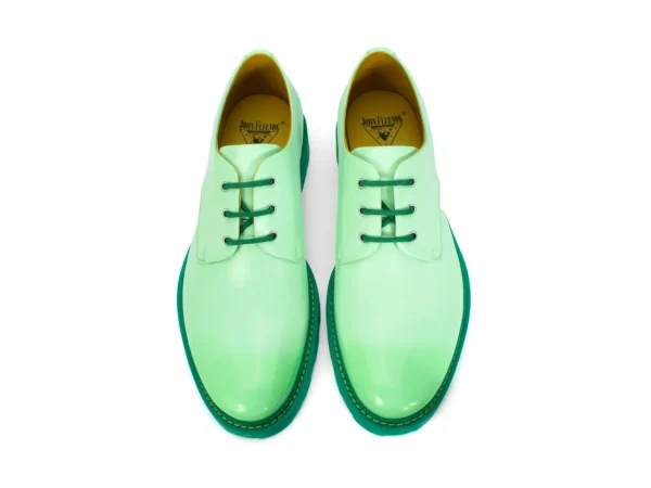 Women's^Fluevog Shoes Winnie | Classic Derby Shoe Mint Green