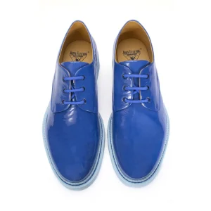 Women's^Fluevog Shoes Winnie | Classic Derby Shoe Blue