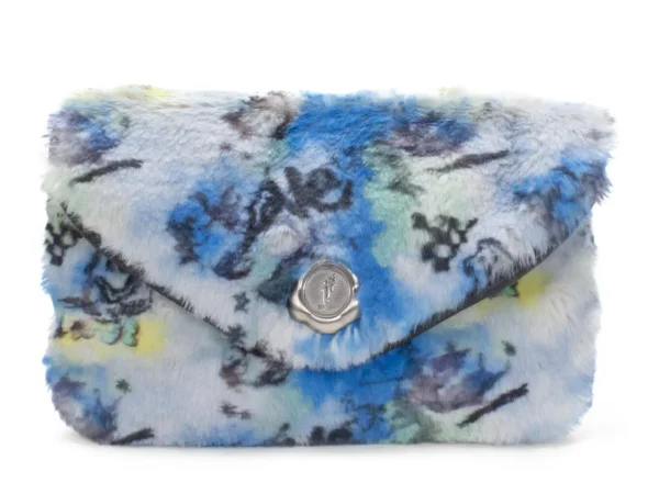 Men's^Fluevog Shoes Woogle | Puffy Envelope Bag Graffiti Fur