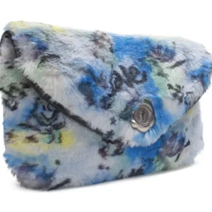 Women's^Fluevog Shoes Woogle | Puffy Envelope Bag Graffiti Fur