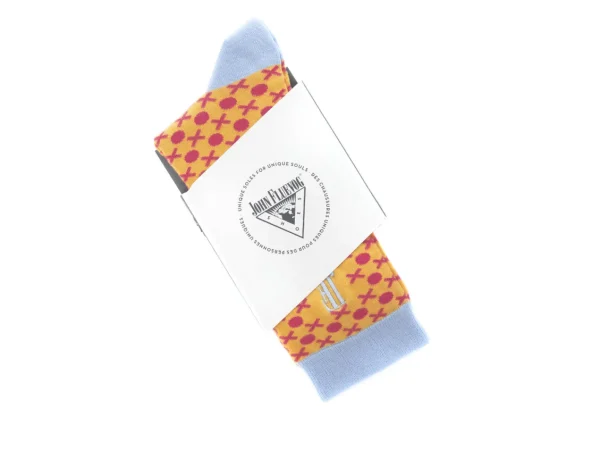 Accessories^Fluevog Shoes Xo Vog Socks | Printed Ankle Sock Yellow/Red