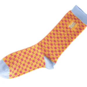 Accessories^Fluevog Shoes Xo Vog Socks | Printed Ankle Sock Yellow/Red