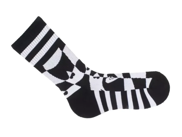 Men's^Fluevog Shoes Yuki Vog Socks | Checkered Heart Sport Sock Heart Warpy Checker